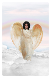 Angel (AA) Clouds White